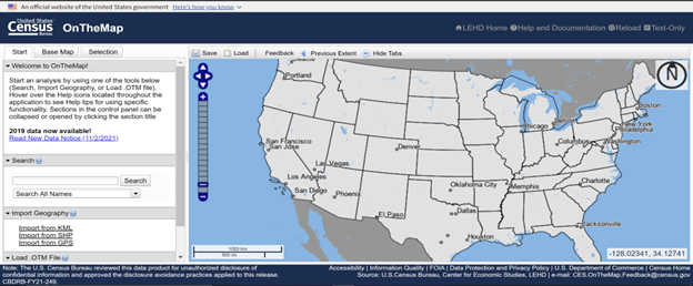 A possibly lesser-known method of gathering commuting data from the Census Bureau is by using their OnTheMap tool. 